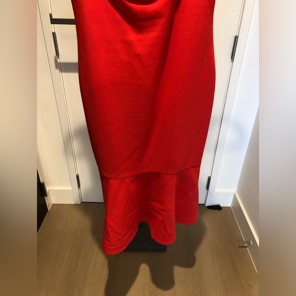 Likely Midi Abella Dress in Bittersweet Size 8 - Picture 5 of 10